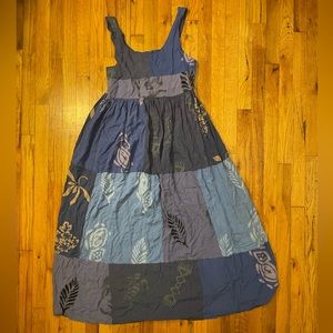 Bohemian Batik A-Line Dress